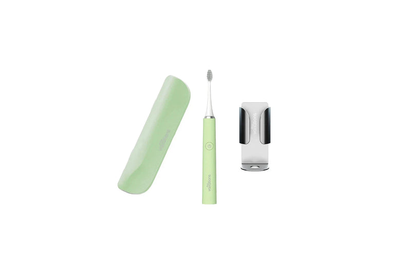 Brosse Verte + Étui + Support