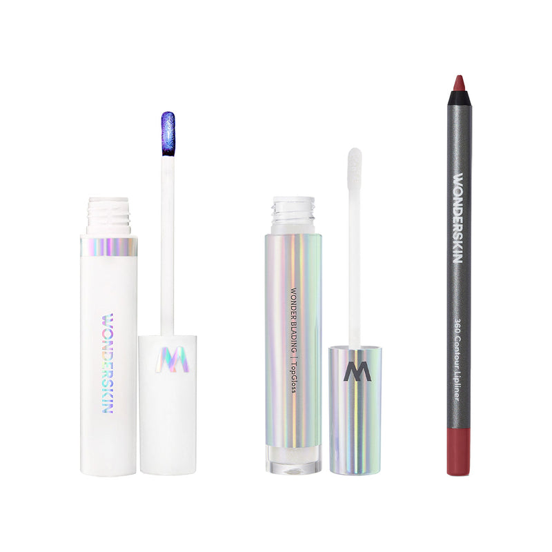 Trio Maquillage Lèvres Longue Tenue & Définition - Wonderskin