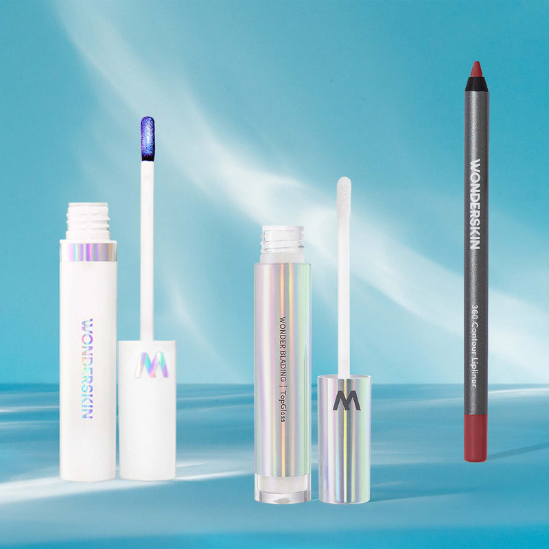 Trio Maquillage Lèvres Longue Tenue & Définition - Wonderskin