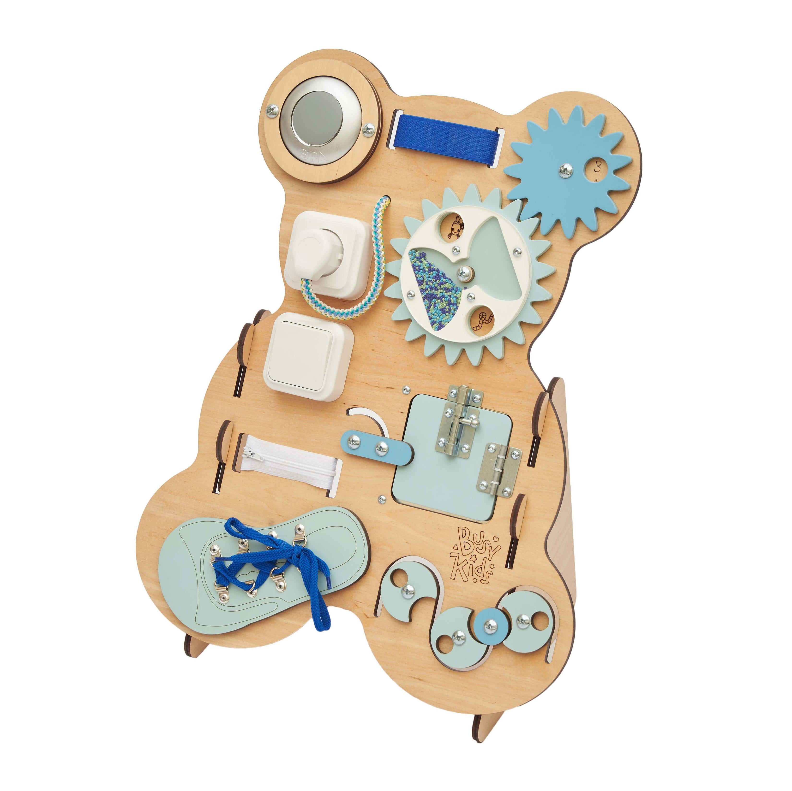 Busy Board Curious Bear – Educational Toy