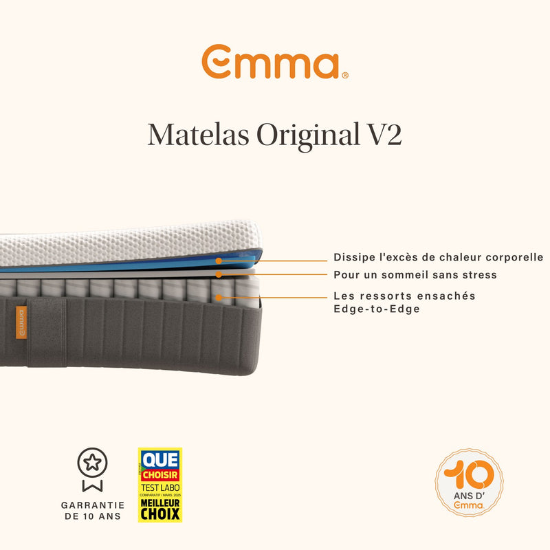 Pack - Lit Cocoon Lite - Sans Tête De Lit + Matelas Original II