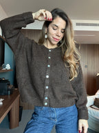 Charlie Chocolate Cardigan