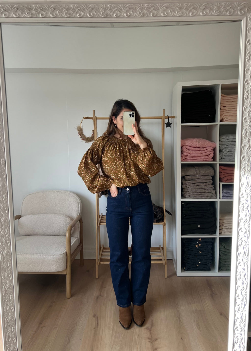 Blouse Fleurie Adeline