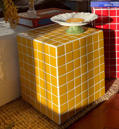 Tables D'Appoint Colette - Jaune Pop