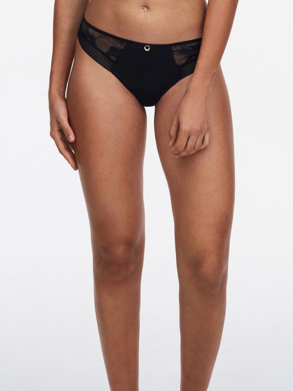Tanga True Lace - Negro