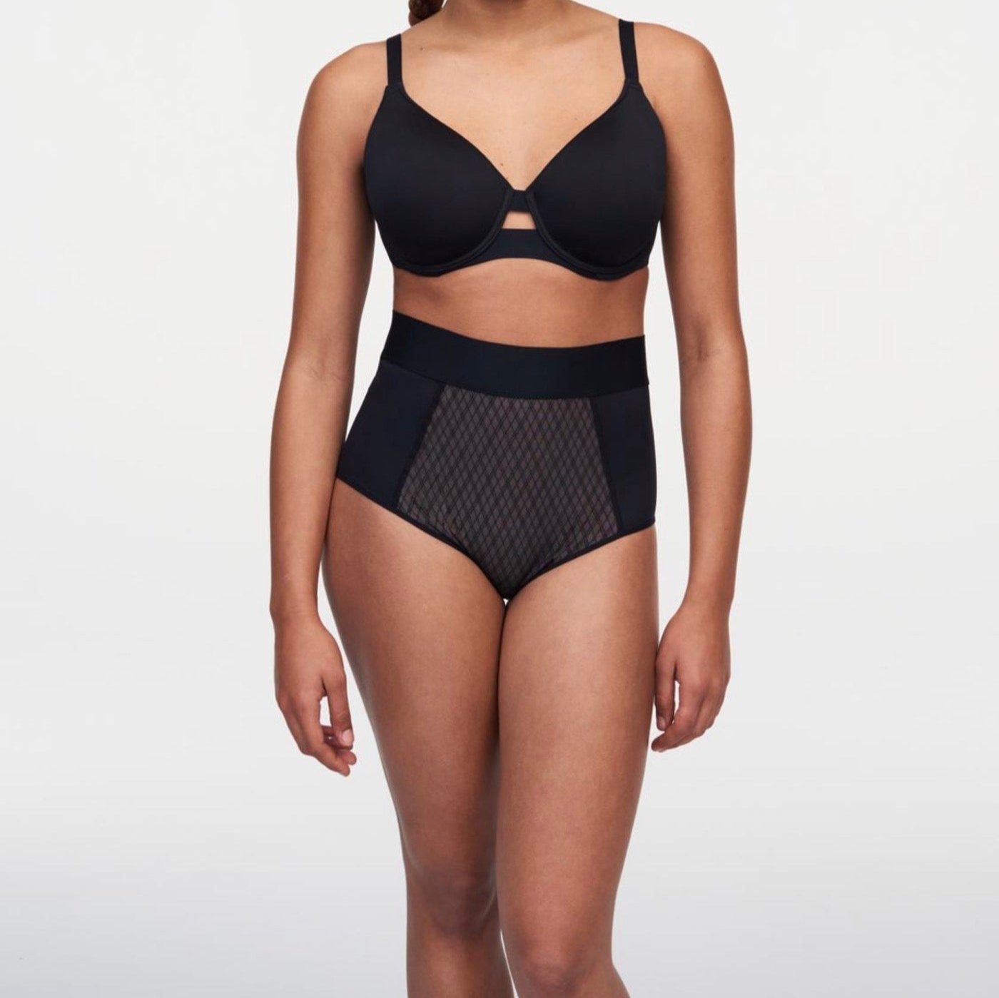 Smooth Li Bra - Black/Beige