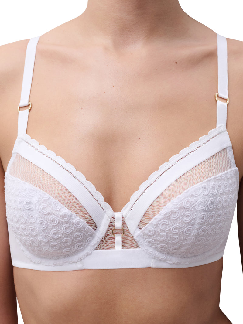 Soutien-Gorge Monogram - Blanc