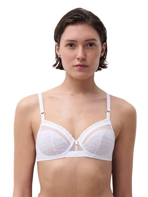 Soutien-Gorge Monogram - Blanc