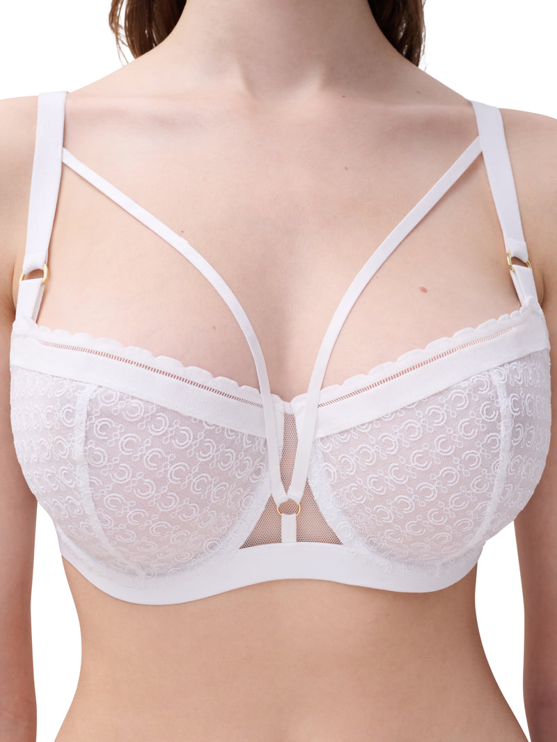 Soutien-Gorge Monogram - Blanc