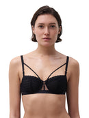 Soutien-Gorge Monogram - Noir