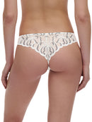 Tanga Fleurs - Milk / Noir