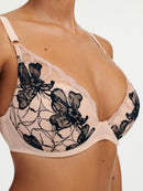 Chantelle - Sujetador Si Flowers - Beige dorado