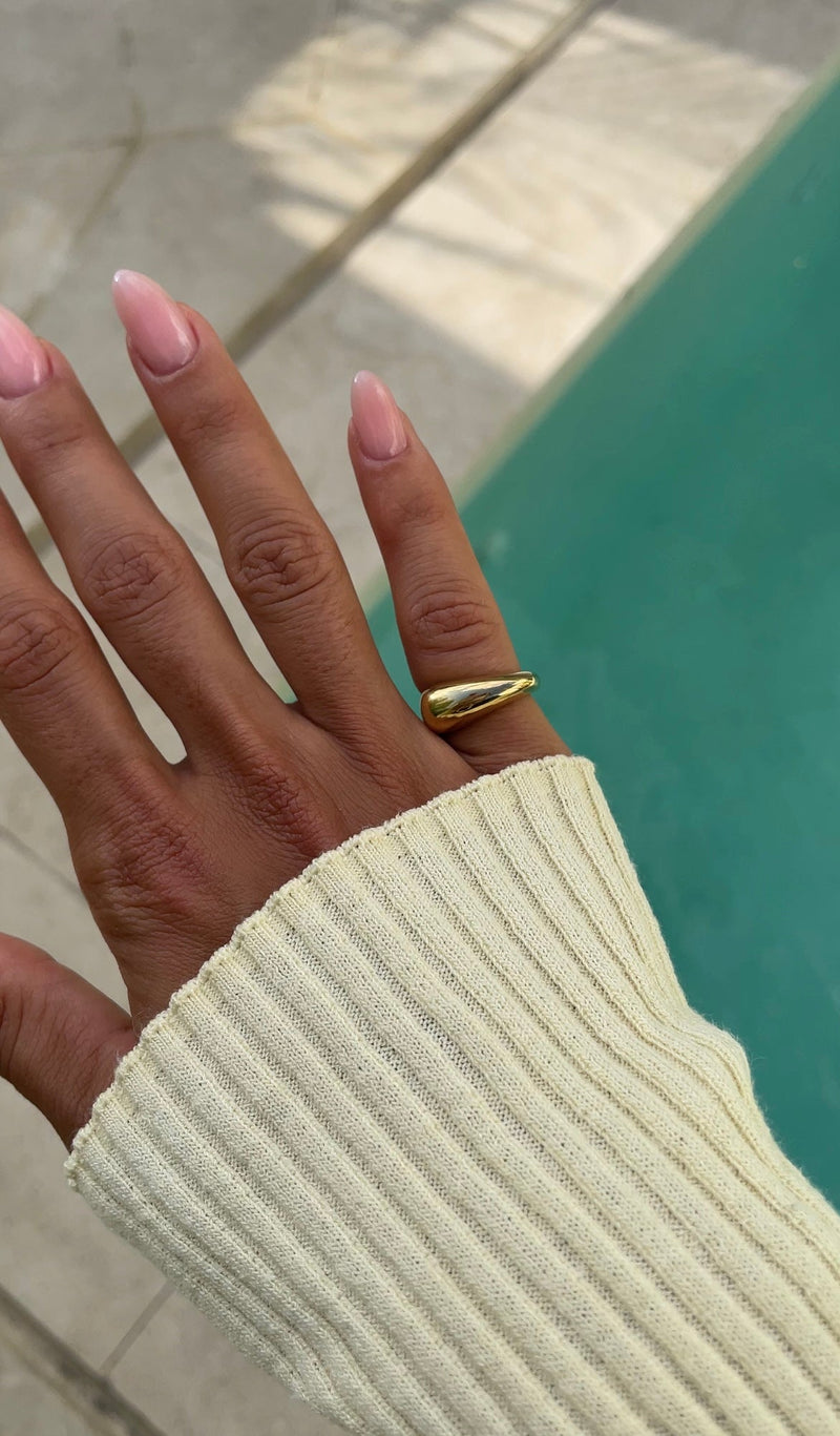 Bague Asymmetric Chevalière