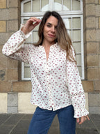 Blouse fleurie Eugenie