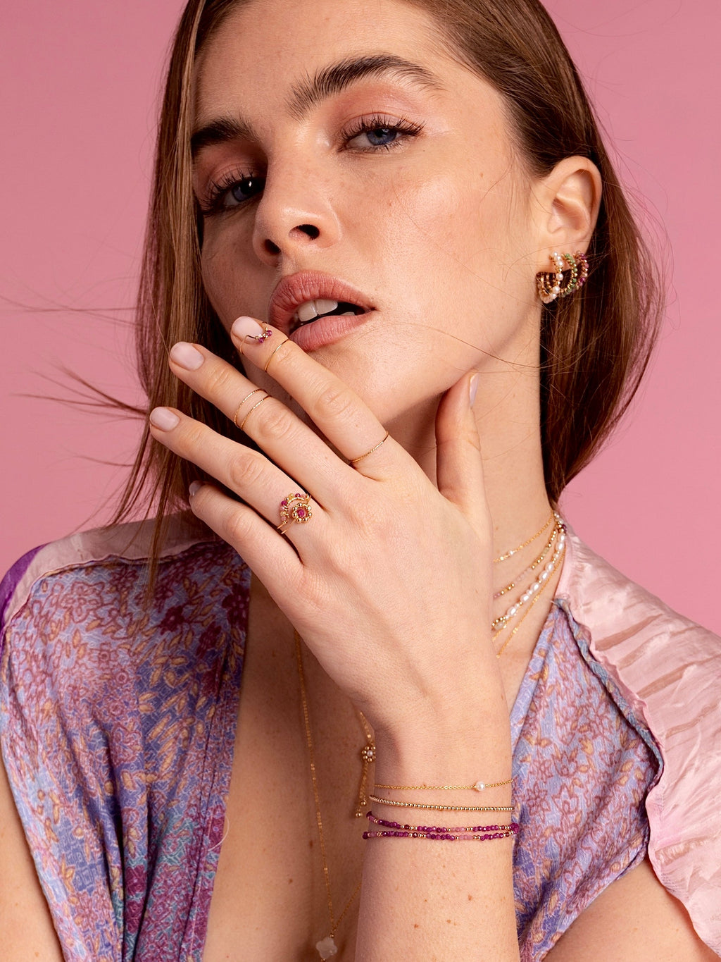 Queen Necklace-Bracelet - Grenadine