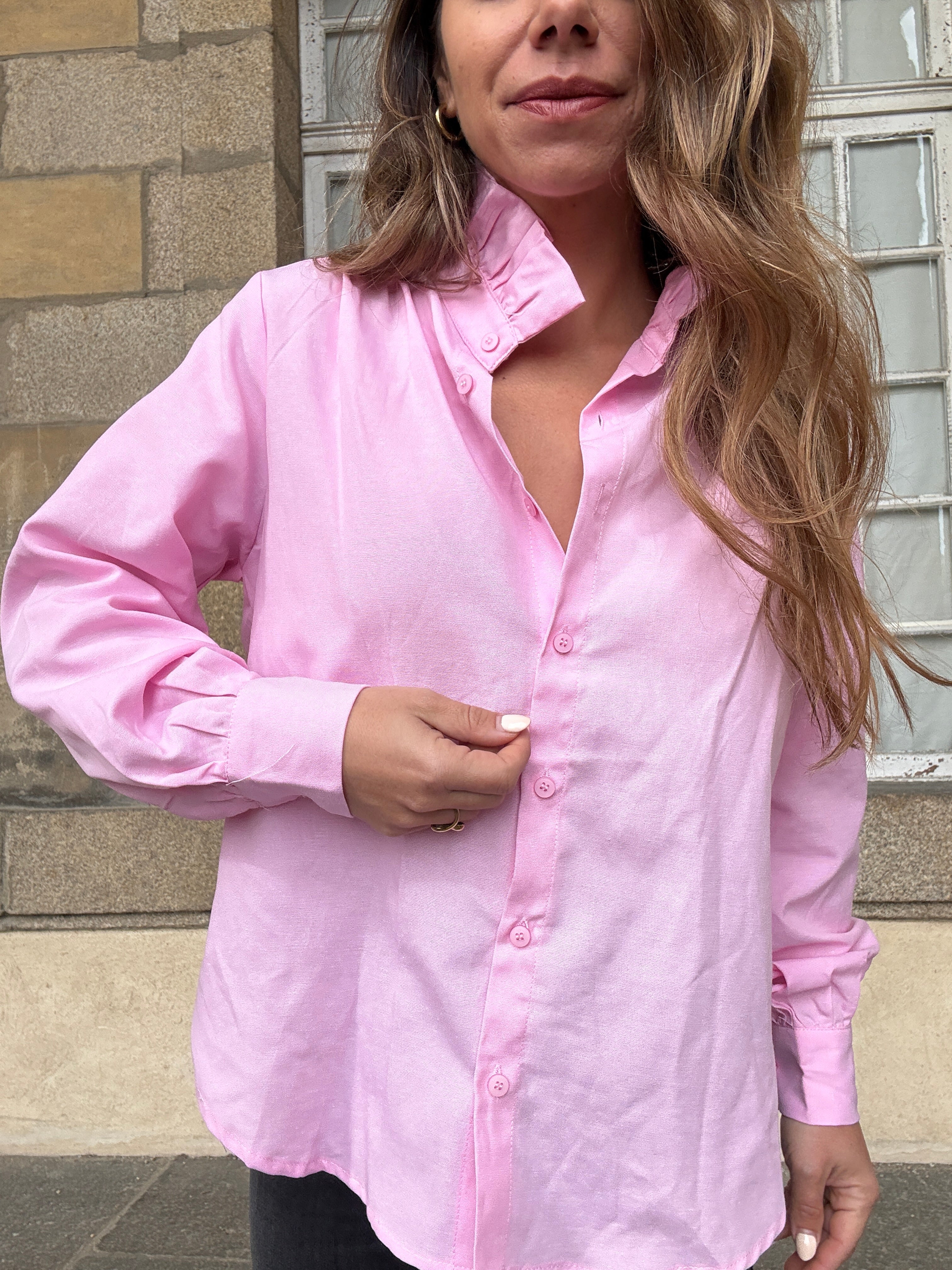 Camisa Cuello Rosalía