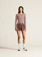 Hypervent Wide Shorts - Purple - Women