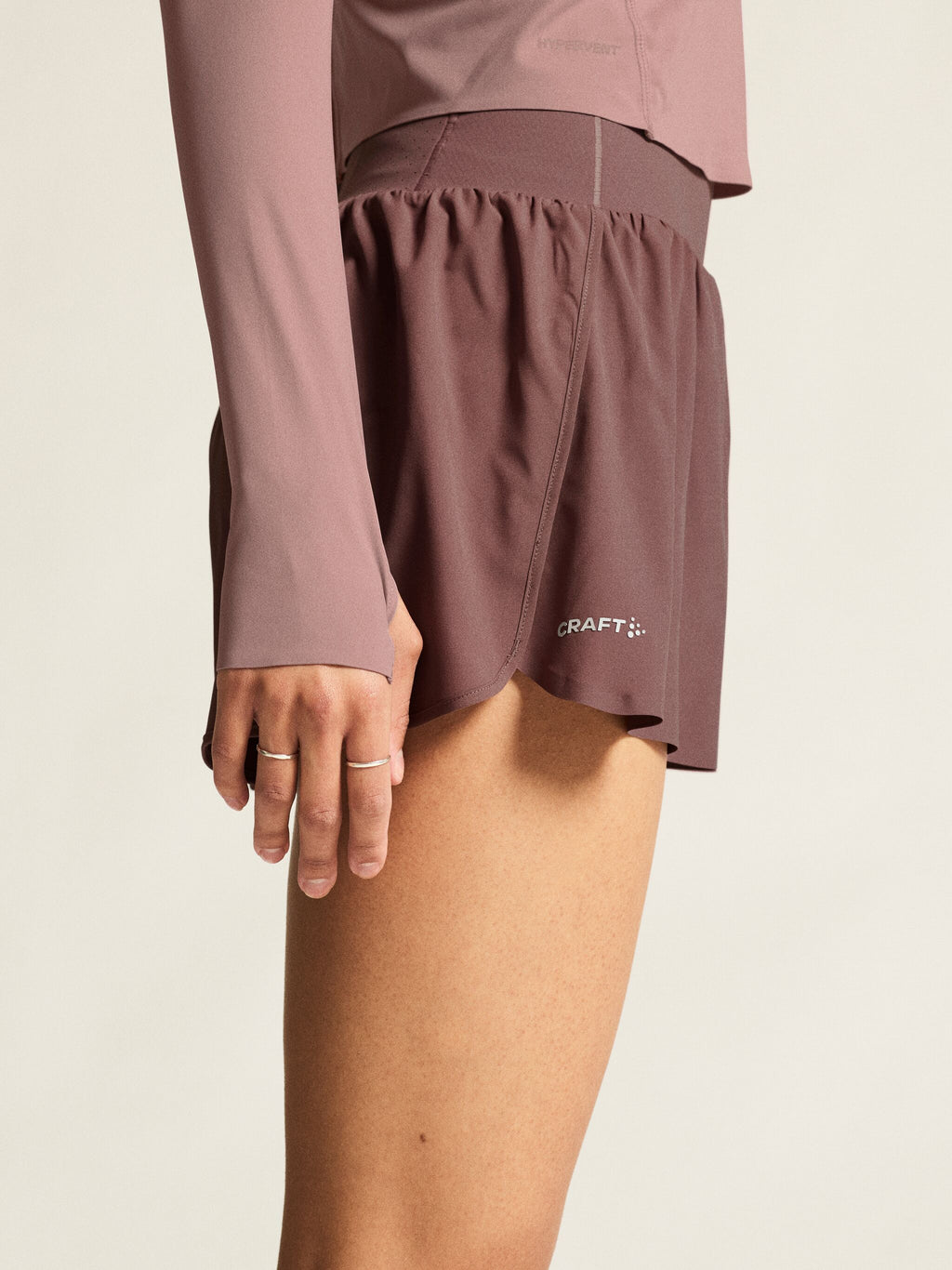 Hypervent Wide Shorts - Purple - Women