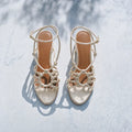 Sandalias Deekshitha - Platino