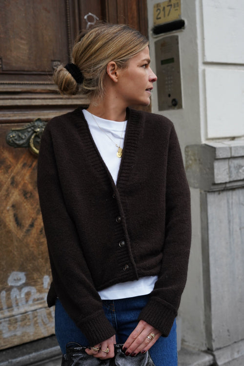 Gilet Stanislas Chocolat