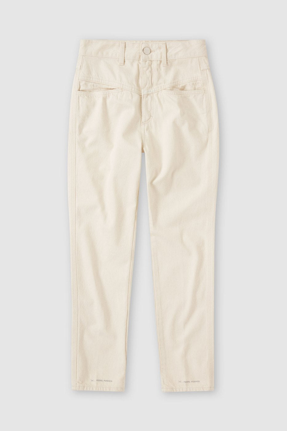 Jeans Pedal Pusher - Ivory - Femme