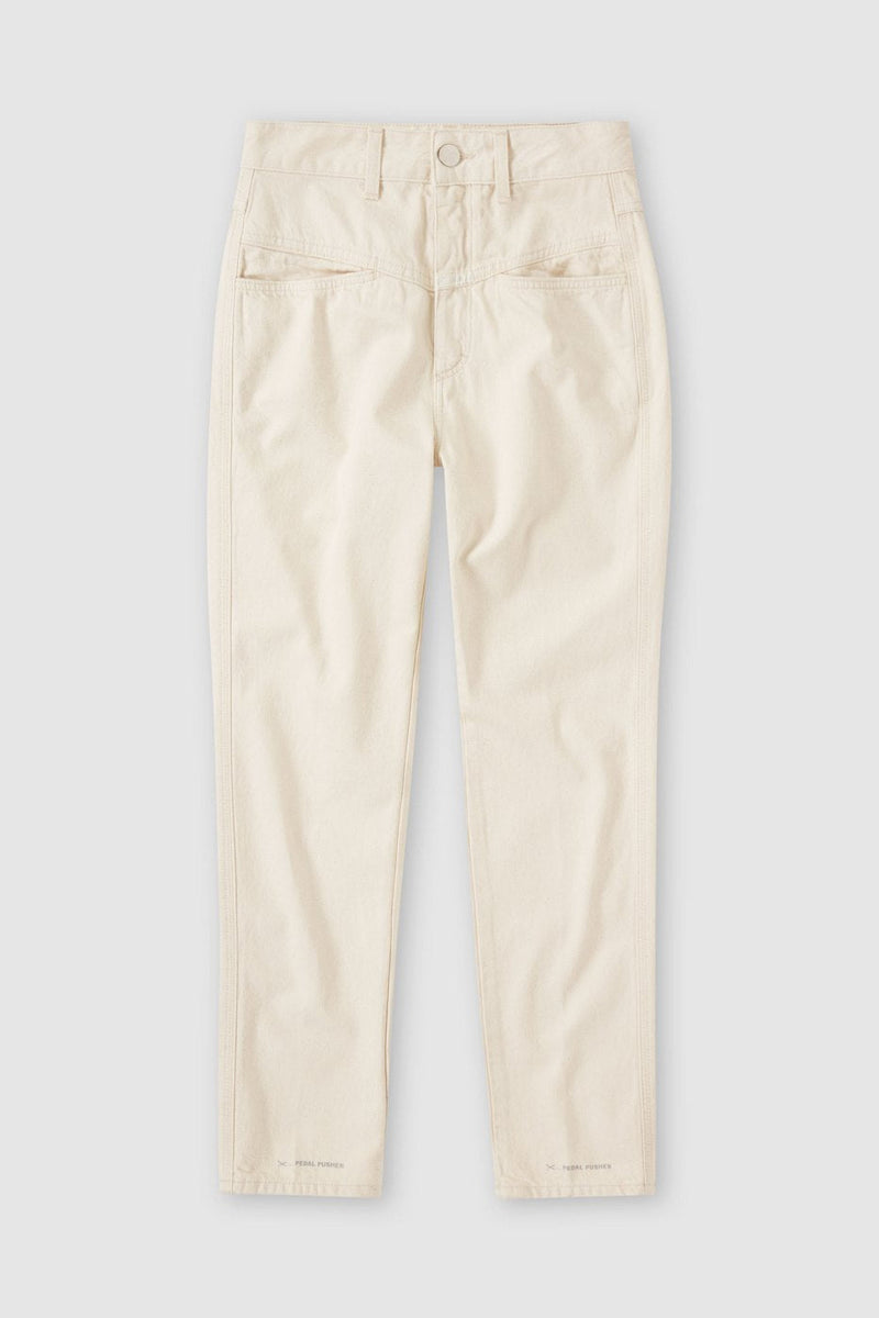 Jeans Pedal Pusher - Ivory - Femme