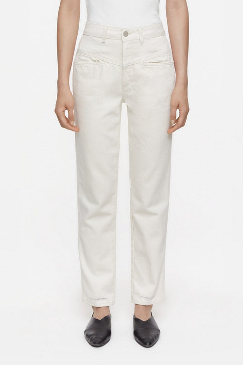 Jeans Pedal Pusher - Ivory - Femme