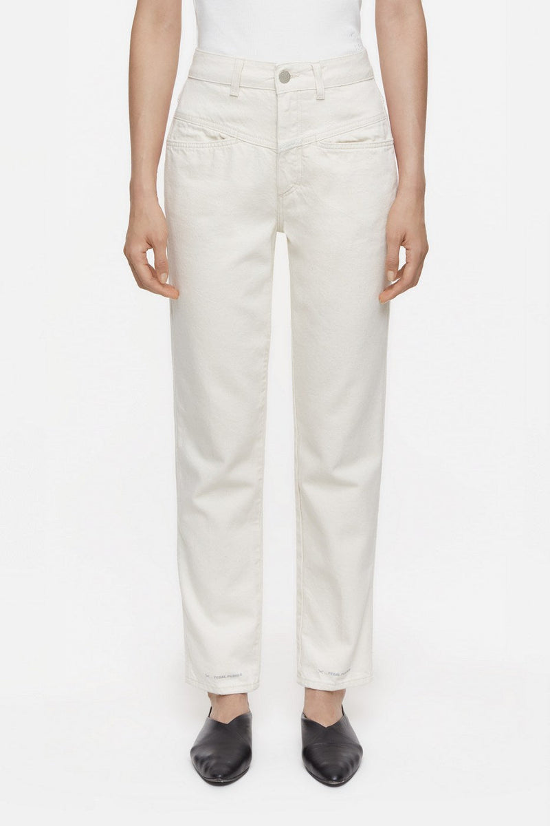 Jeans Pedal Pusher - Ivory - Femme