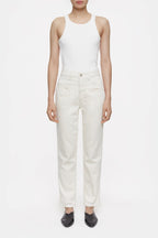 Jeans Pedal Pusher - Ivory - Femme