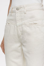Jeans Pedal Pusher - Ivory - Femme