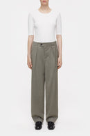 Pantalon Mawson - Green Weed - Femme