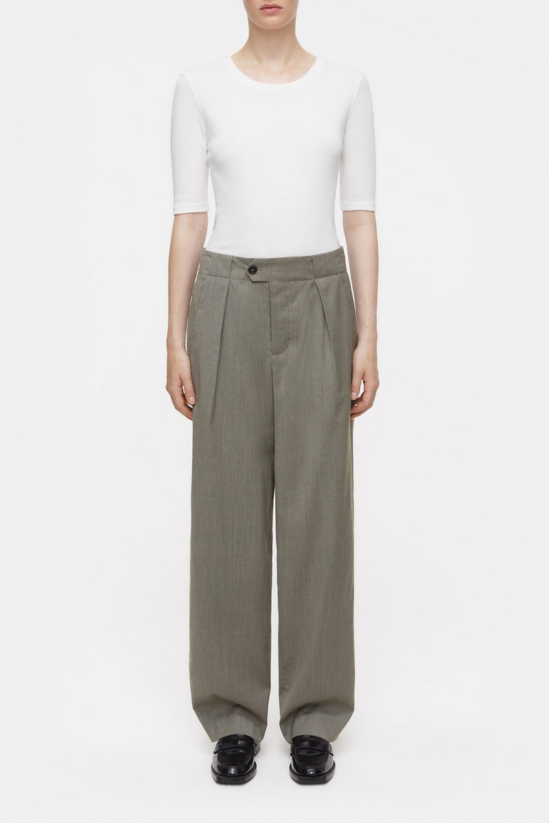 Pantalon Mawson - Green Weed - Femme