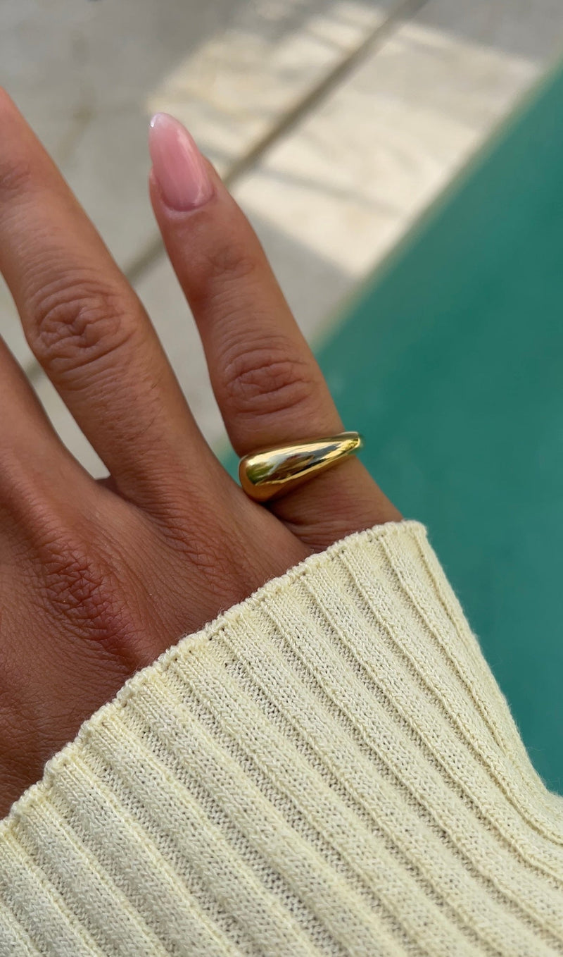 Bague Asymmetric Chevalière