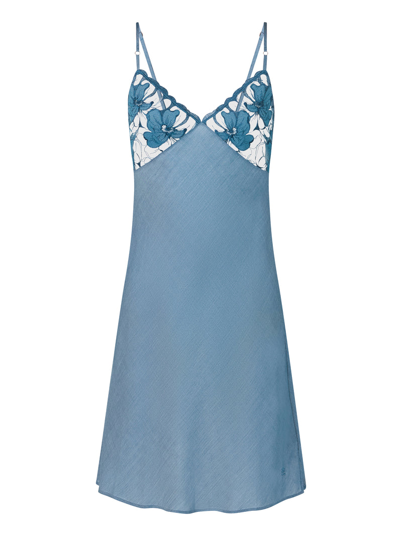 Nuisette Fleurs Si - Bleu Jeans
