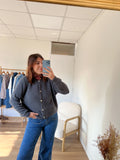 Léonie grey wool knit