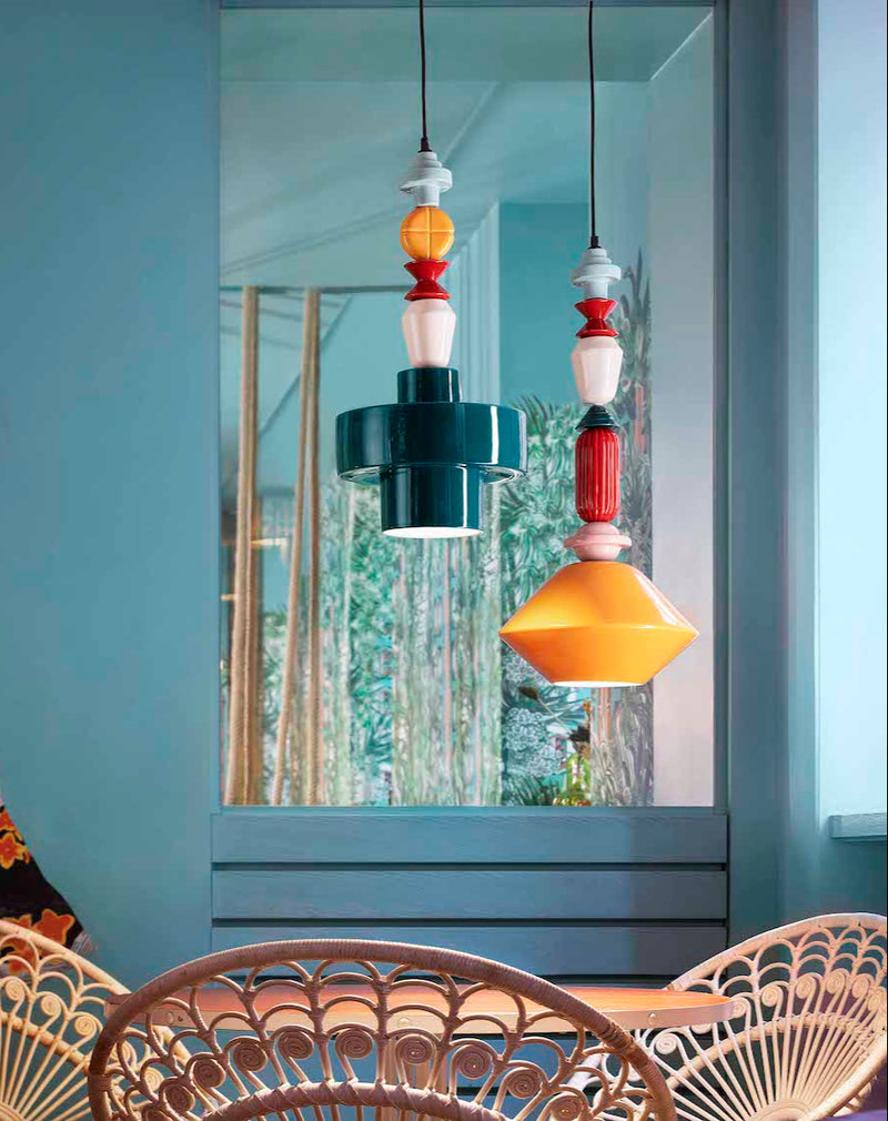 Suspension Lariat - Pétrole Vert