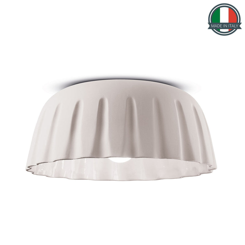 Madame Gres Ceiling Light - Matt White