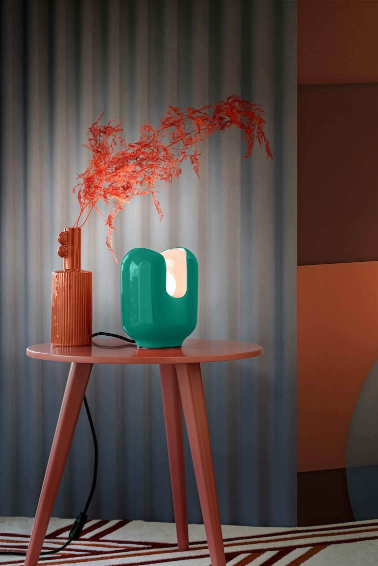 Lampe De Table Batucada - Bleu