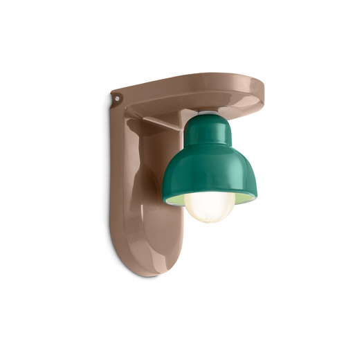 Applique Murale Berimbau - Moka/Azul