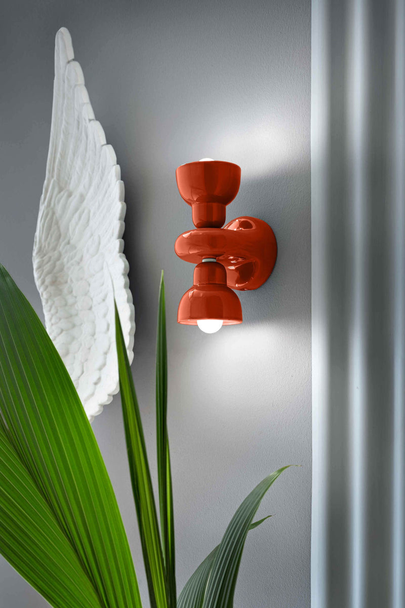 Applique Murale Berimbau - Poké Orange