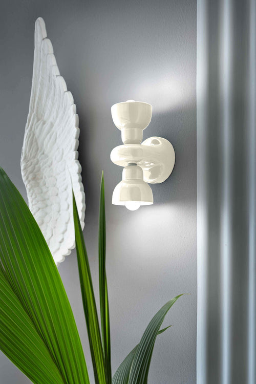 Applique Murale Berimbau - Blanc D'Os