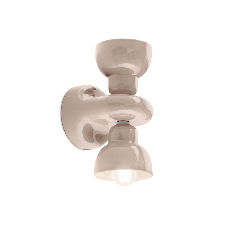 Applique Murale Berimbau - Gris Sable