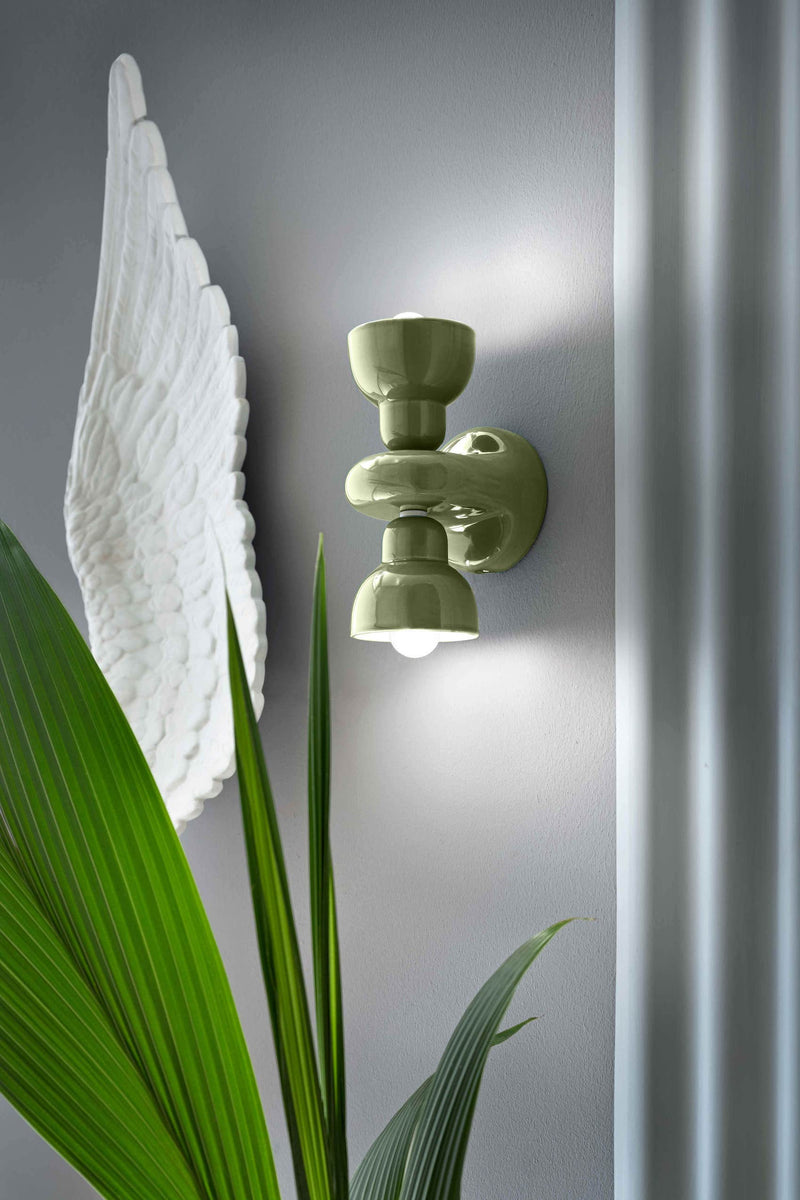 Applique Murale Berimbau - Vert Feuille