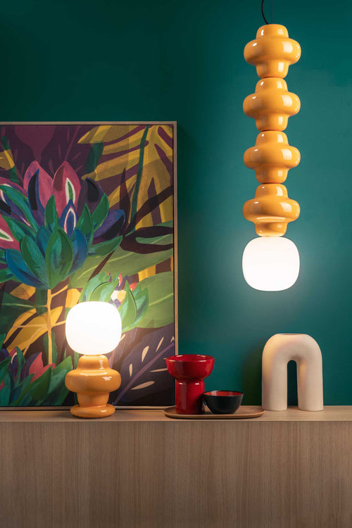 Lampe De Table Copacabana - Jaune