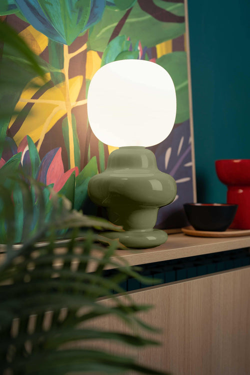 Lampe De Table Copacabana - Vert Feuille