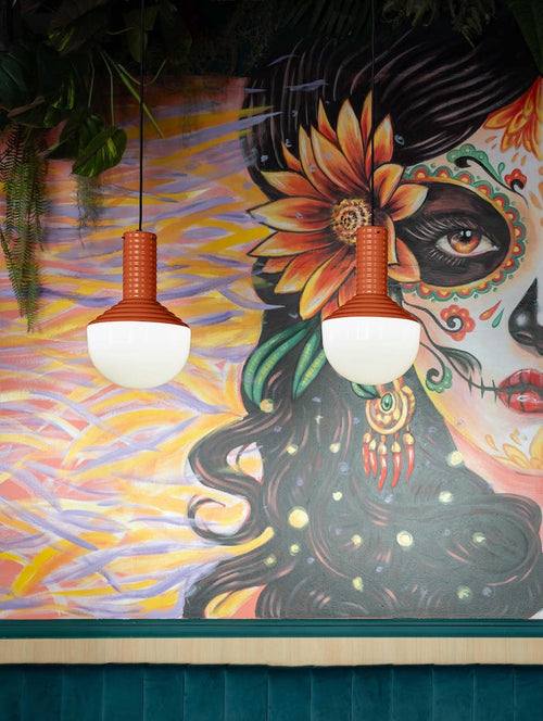 Suspension Selaron - Poké Orange