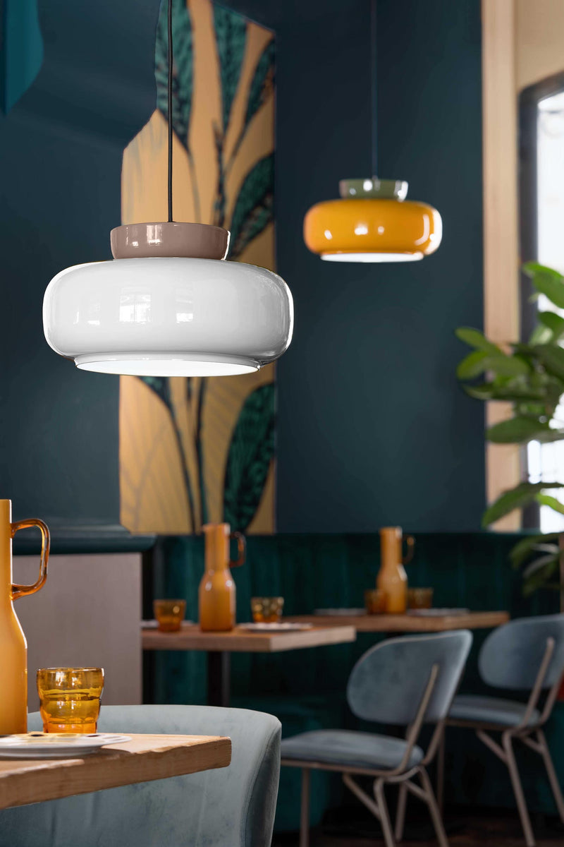 Suspension Maracana' - Moka/Lait Blanc