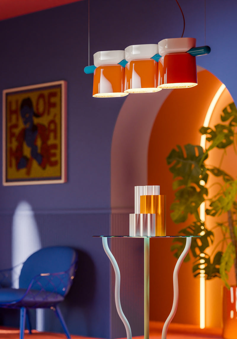 Suspension Yakitori - Multicolore