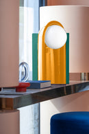 Lampe De Table Cléo - Azul/Yellow