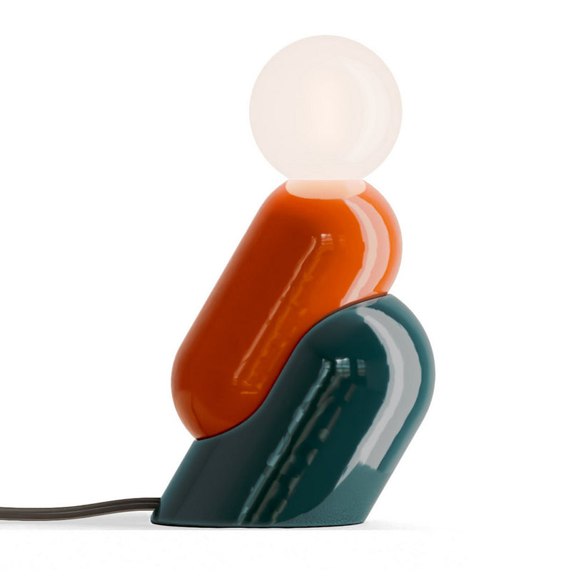 Lampe De Table Tata - Fox Orange/Green Oil